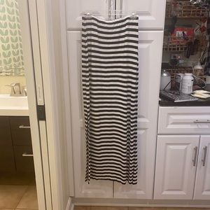 Micheal Kors Long Strip Skirt